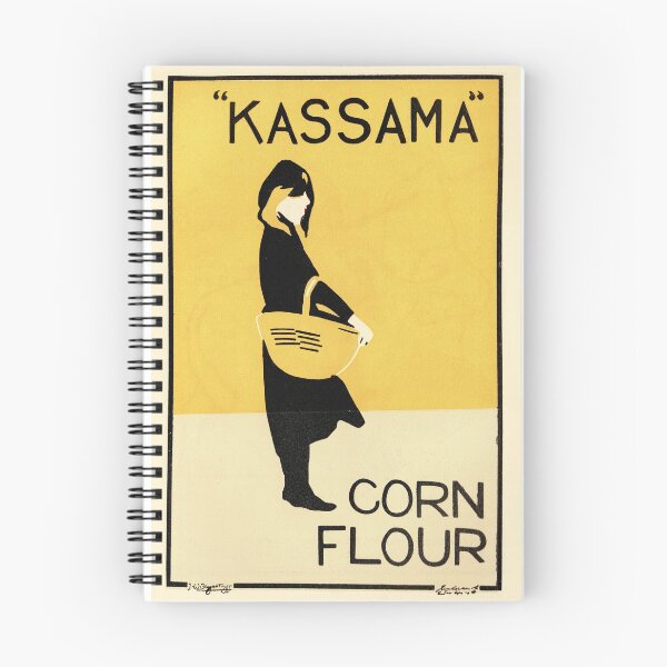 Item preview, Vintage british poster - Kassama corn-flour - advert poster 1894 designed and sold by DejaVuStudio.