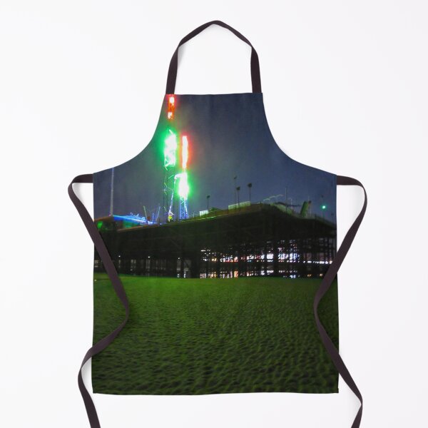 Item preview, Blackpool South Pier At Night designed and sold by Andrew Morrell.