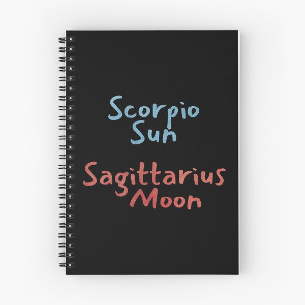 Item preview, Scorpio Sun Sagittarius Moon Text designed and sold by leomooncreates.