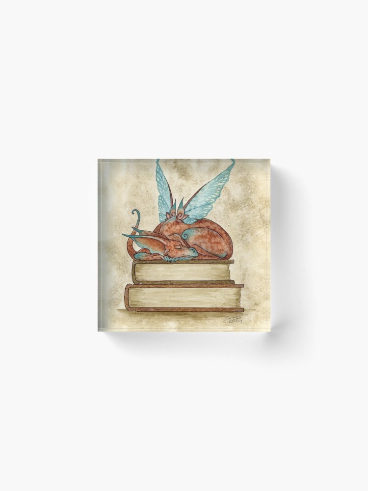 Alternate view of Nap Time Acrylic Block