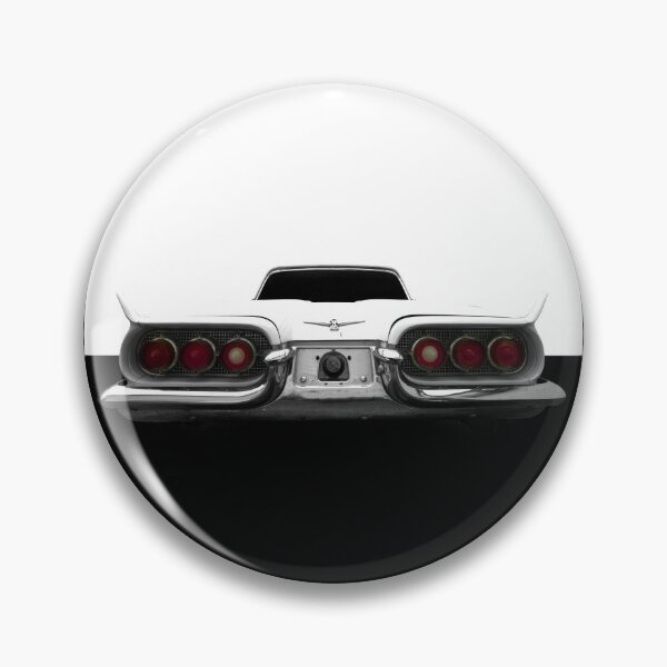 Item preview, 1958 Ford Thunderbird - high contrast (1) designed and sold by mal-photography.