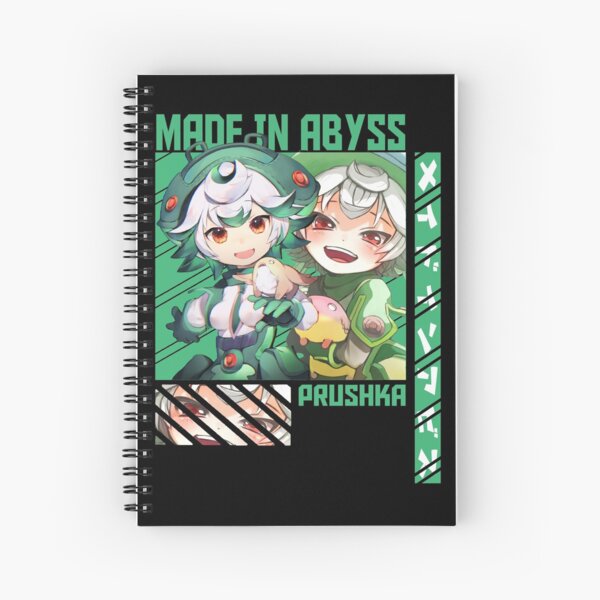 Made in abyss Faputa Unisex anime manga Tshirt | Spiral Notebook