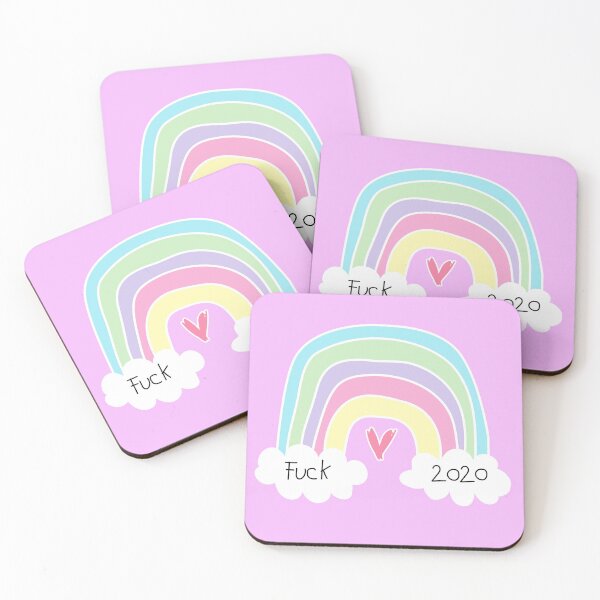 Item preview, Fuck 2020 rainbow designed and sold by aye-artdg.