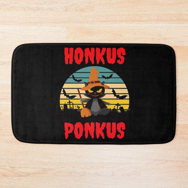 Item preview, Honkus Ponkus Spooky Cat Funny Vintage Sunset Halloween Design designed and sold by OneandHalf.