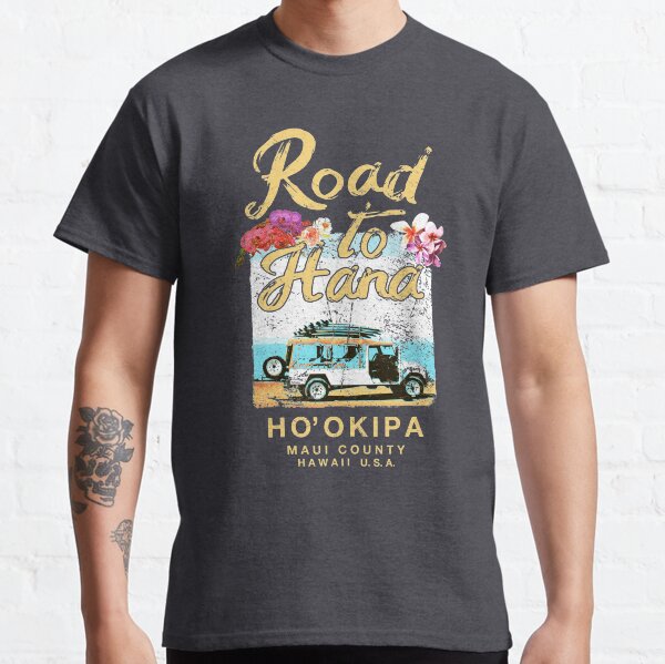 Item preview, MAUI Road to Hana Hawaii Vintage Hawaiian Floral designed and sold by IronEcho.
