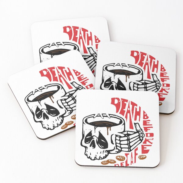 Item preview, Death Before Decaf designed and sold by Lari49.
