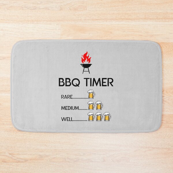 Item preview, BBQ TIMER Barbecue Beer Drinking Grilling Gift designed and sold by YES!GOODY.