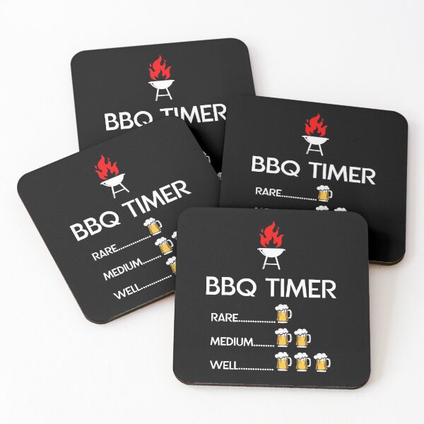 Item preview, BBQ TIMER Barbecue Beer Drinking Grilling Gift designed and sold by YES!GOODY.