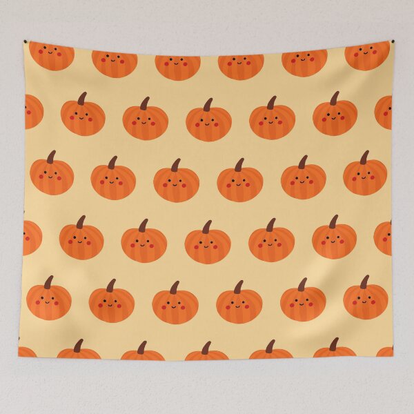 Item preview, Kawaii Pumpkin Pattern designed and sold by Design Minds Boutique.
