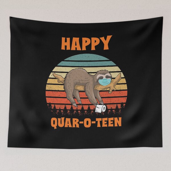 Item preview, Cancel 2020 Halloween Quarantine Happy Quar-O-teen designed and sold by thegoodplan.