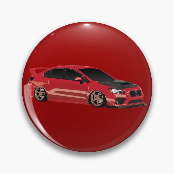 Item preview, Ilustración de Red Subie WRX designed and sold by Carholic.