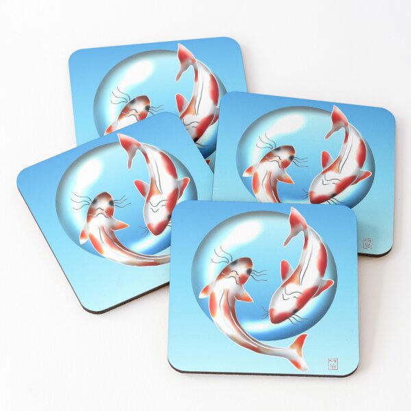 Item preview, Koi carp with a blue bubble designed and sold by CuisineCat.