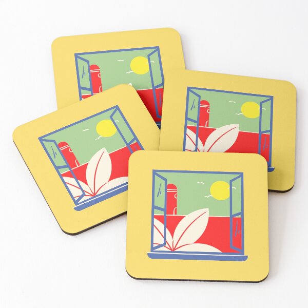 Item preview, Primary coloured window and flower designed and sold by cherry by hs (coucou).