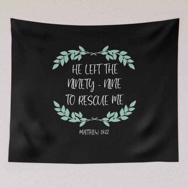 Item preview, He Left The 99 To Rescue Me Matthew Christian designed and sold by Ibu83.