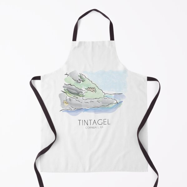 Item preview, Tintagel, Cornwall, UK Landscape designed and sold by SparkPrintsandDesigns.