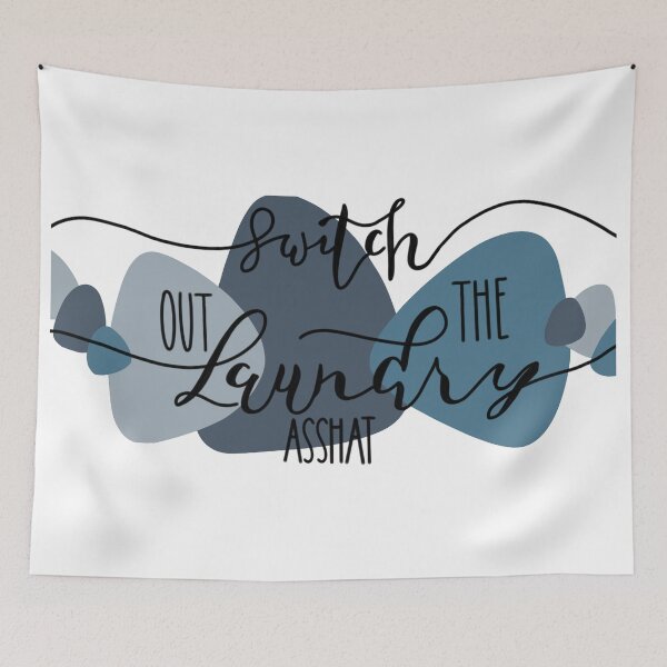 Item preview, Switch out the Laundry Blue designed and sold by JnetLively.