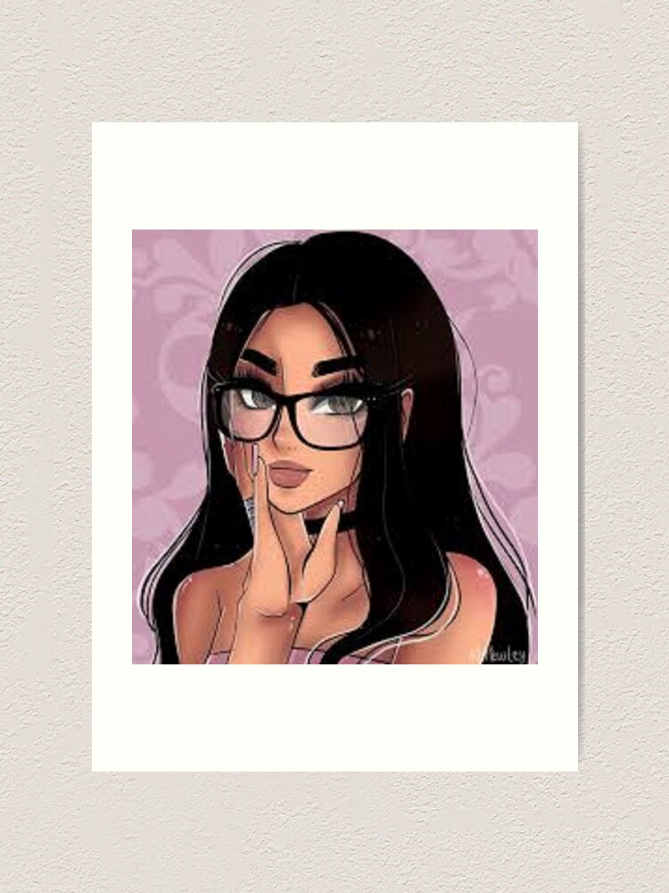 "SSSniperwolf" Art Print for Sale by partygirl101 Redbubble