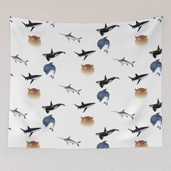Item preview, Saltwater Fish/Porpoise   designed and sold by Braxton Tanaka.