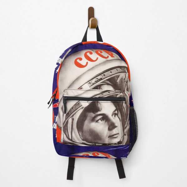 Item preview, Vintage Soviet Space Art: Woman Cosmonaut designed and sold by CitizenAwear.