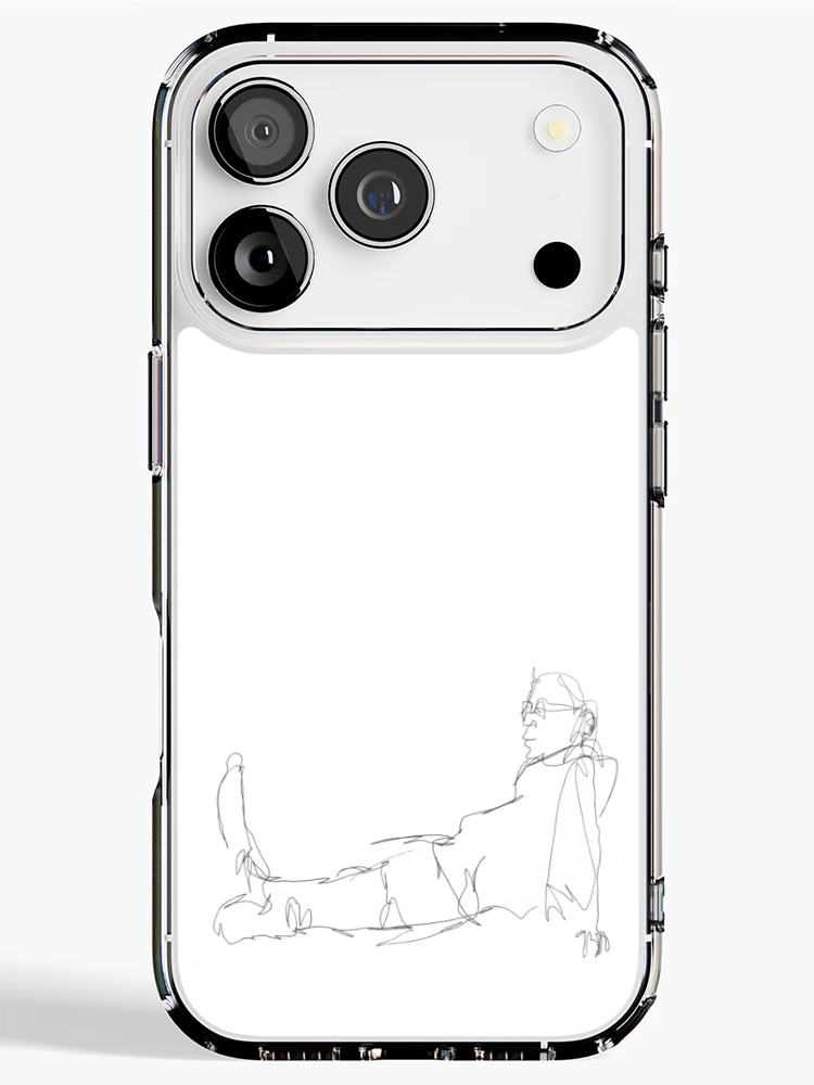 Thumbnail 1 of 5, iPhone Case, Thinking designed and sold by GworksofArt.