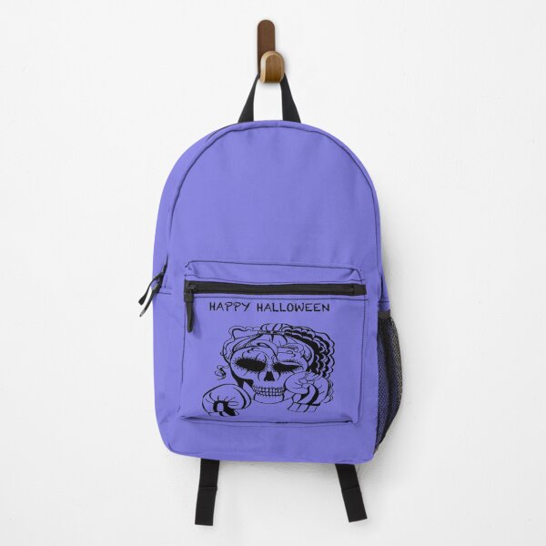 Item preview, HAPPY HALLOWEEN Skull Boxer on PURPLE background, Boxing, Box, Boxer, gothic, halloween, spooky designed and sold by IslesArt.