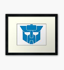 Transformers - Wreckers Logo Framed Print