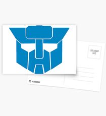 Transformers - Wreckers Logo Postcards