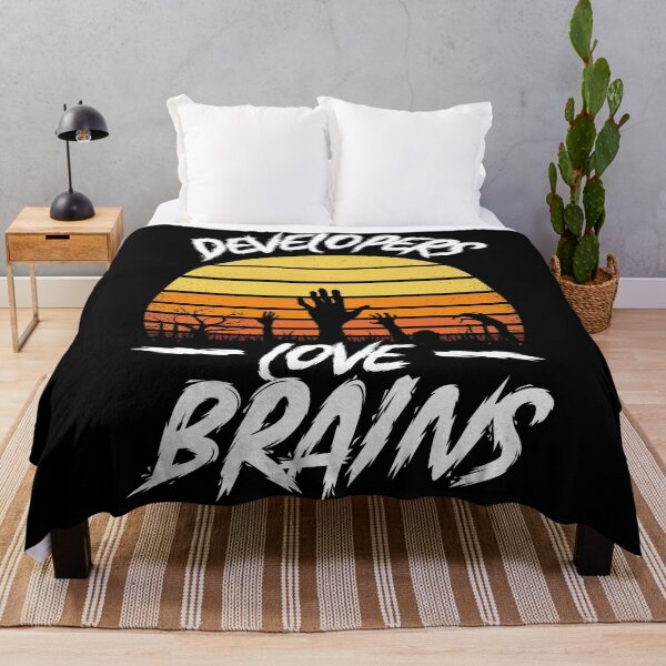 Item preview, DEVELOPERS LOVE BRAINS FUNNY HALLOWEEN GIFT designed and sold by TheFirstOne.