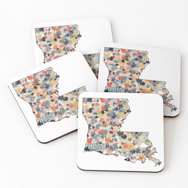 Item preview, Paint Splatter Louisiana  designed and sold by ComeAlongHarper.