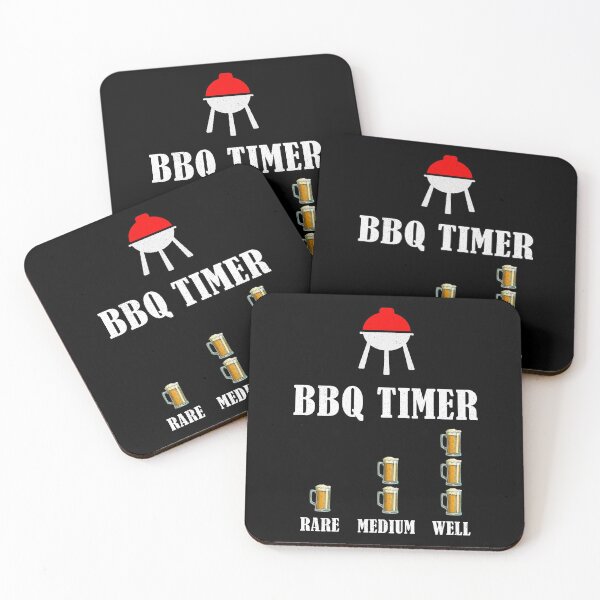 Item preview, BBQ TIMER Barbecue Beer Drinking Grilling Gift designed and sold by YES!GOODY.