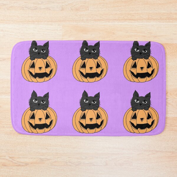 Item preview, pumpkin cat designed and sold by prettyuglyangel.