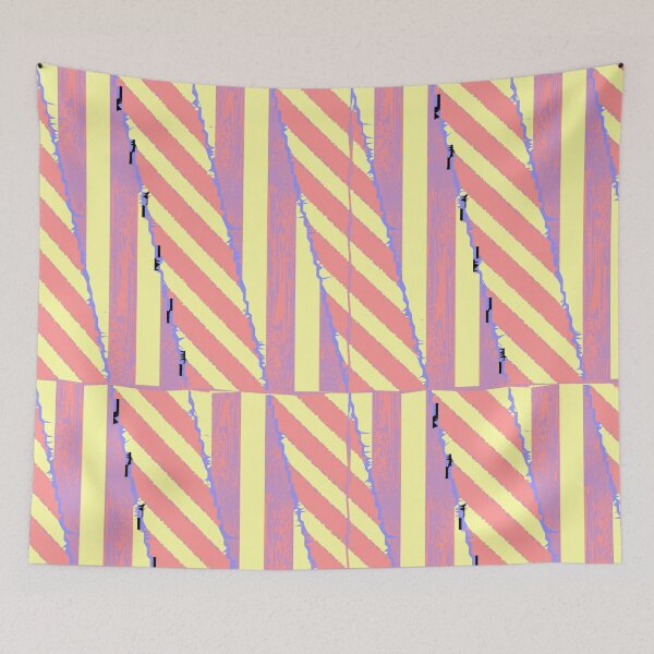 Item preview, Curtain Tile #3 - Lines and Lines - Rave Memory Remix designed and sold by MoMoJaJa.
