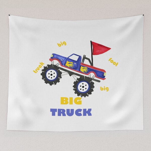 Item preview, Big truck for kids designed and sold by latiendadearyam.
