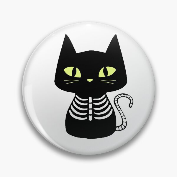 Item preview, Black cat skeleton Halloween costume designed and sold by Scarlet Sung.