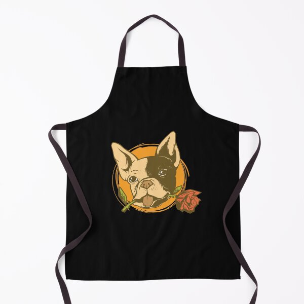 Item preview, Bulldog with rose designed and sold by DerSenat.