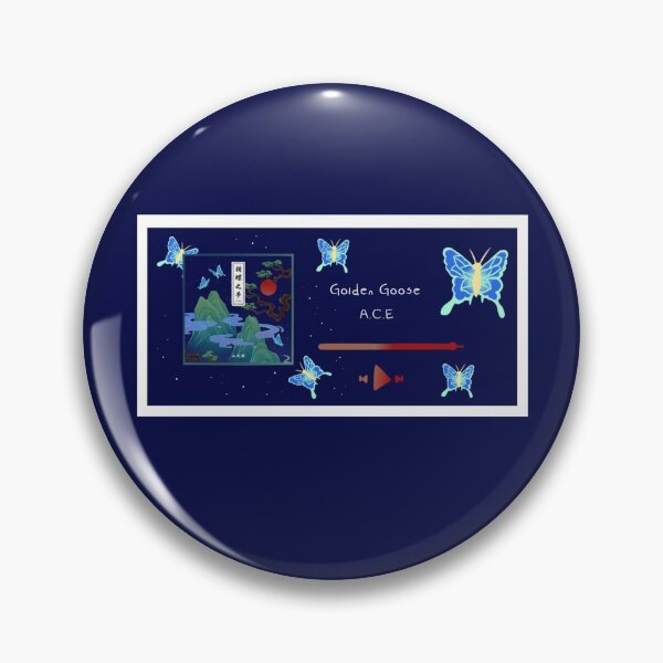 Artikelvorschau, A.C.E. - Golden Goose Song Sticker entworfen und verkauft von tearsforlu.