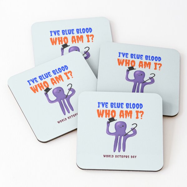 Item preview, World Octopus Day - I've blue blood designed and sold by youngdstag.