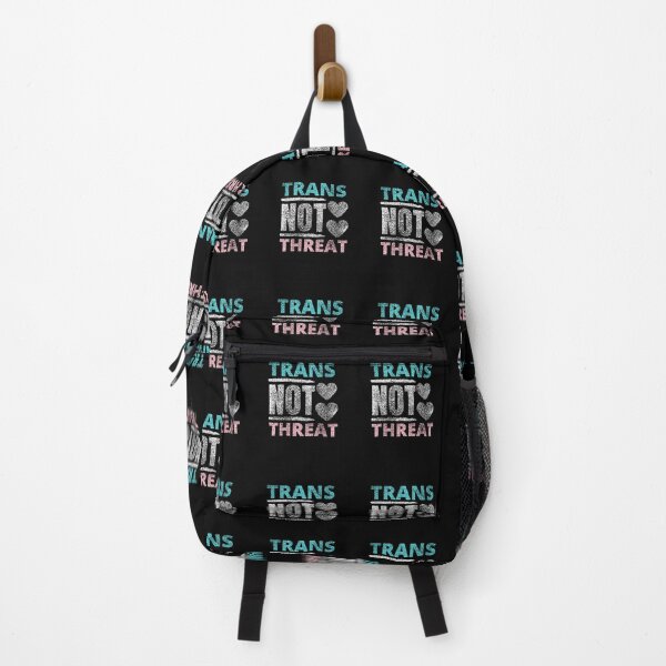 Item preview, Trans Not Threat, Being Trans Is Not A Threat, Distressed designed and sold by mustardblack.