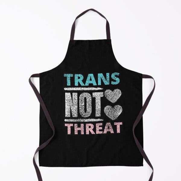 Item preview, Trans Not Threat, Being Trans Is Not A Threat, Distressed designed and sold by mustardblack.
