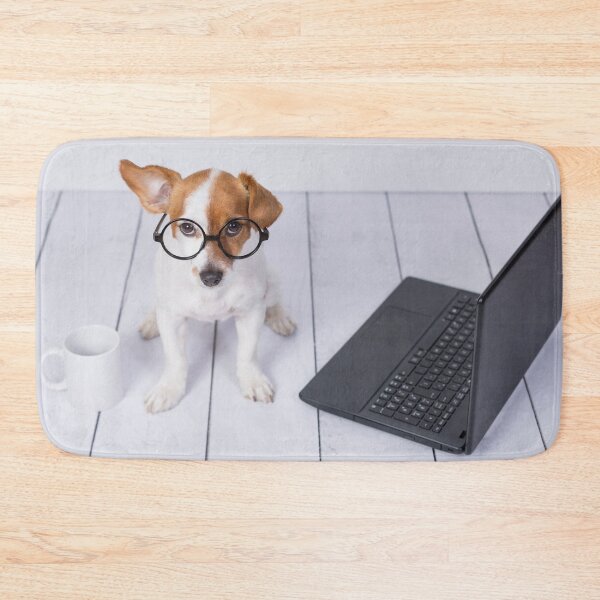 Item preview, WFH (Working From Home), my favourite assistant! My dog! designed and sold by JellyBeenzz.