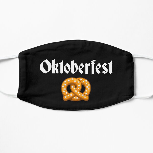 Pretzel Oktoberfest 2020 - Prost Flat Mask
