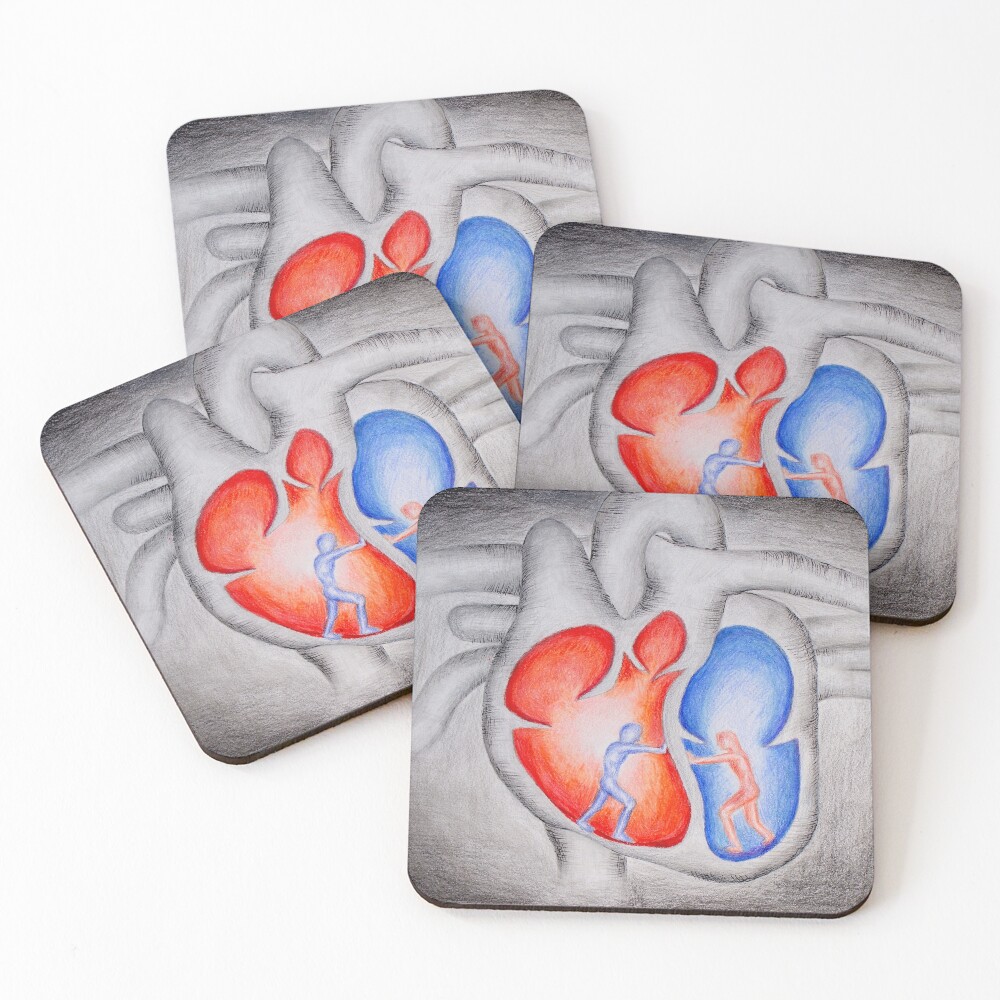 Item preview, Coasters (Set of 4) designed and sold by GworksofArt.