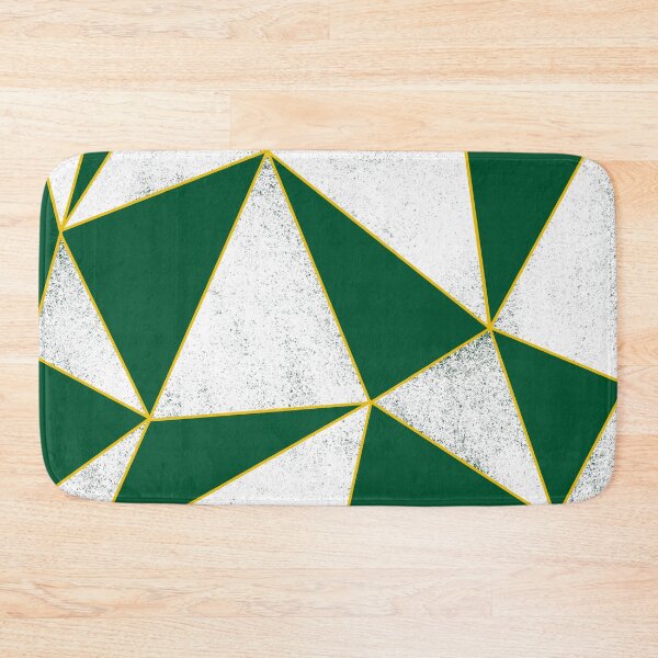Item preview, Why Grow// Abstract Geometric Green and White Pattern designed and sold by Anna Prendergast.