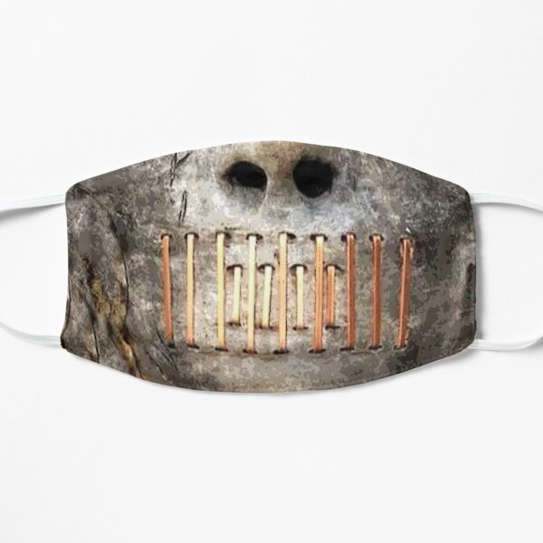 Jay Weinberg SlipKnot covid 19 mask Flat Mask