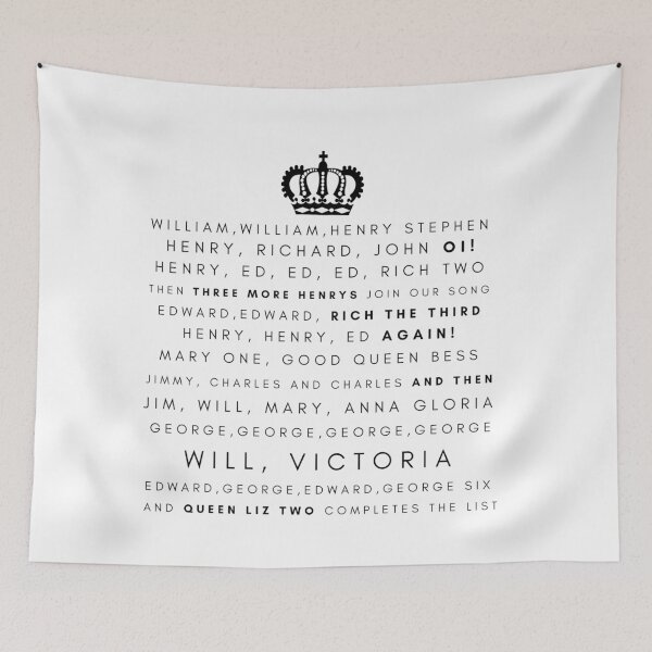 Item preview, Horrible Histories - Kings and Queens designed and sold by ButterfliesT.