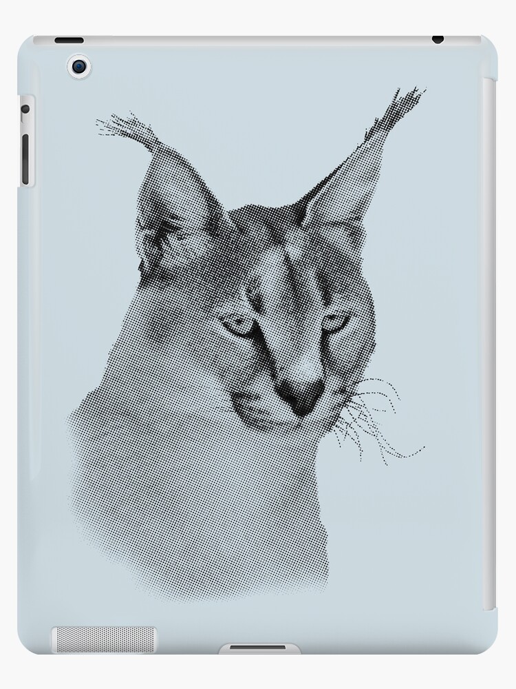 FLOPPA CAT \ CARACALS / GOOD AT MATH | iPad Case & Skin