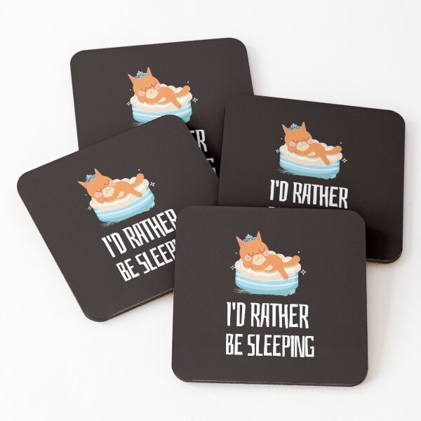 Item preview, I'D RATHER BE SLEEPING designed and sold by Ashalcheema.