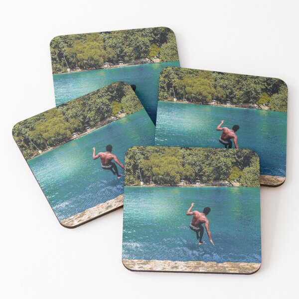 Item preview, Cliff Diving Jamaica designed and sold by JAMAICAMERCH.