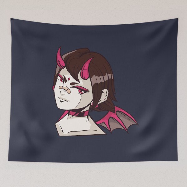 Item preview, Anime girl, little devil designed and sold by DerSenat.