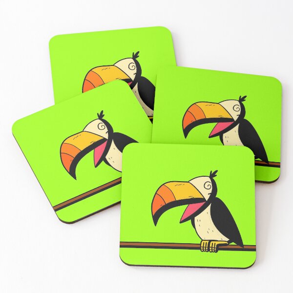 Item preview, Tropical toucan designed and sold by TheNightProject.